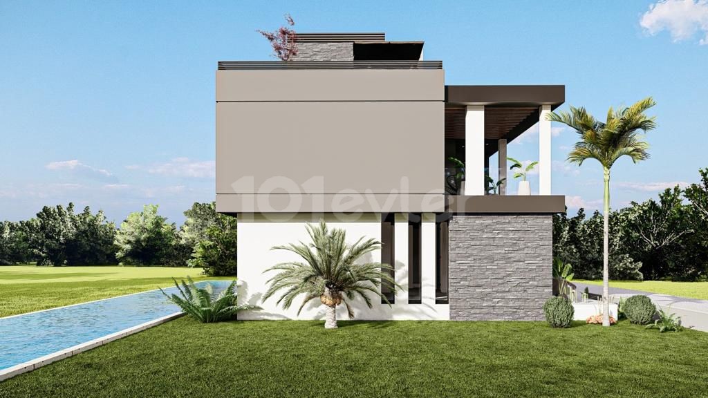 Luxury 3+1 villas for sale in Karşıyaka