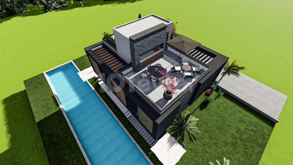 Luxury 3+1 villas for sale in Karşıyaka