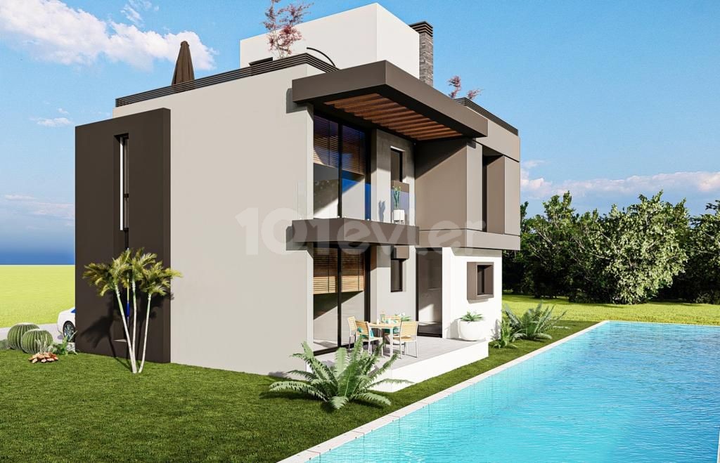 Luxury 3+1 villas for sale in Karşıyaka