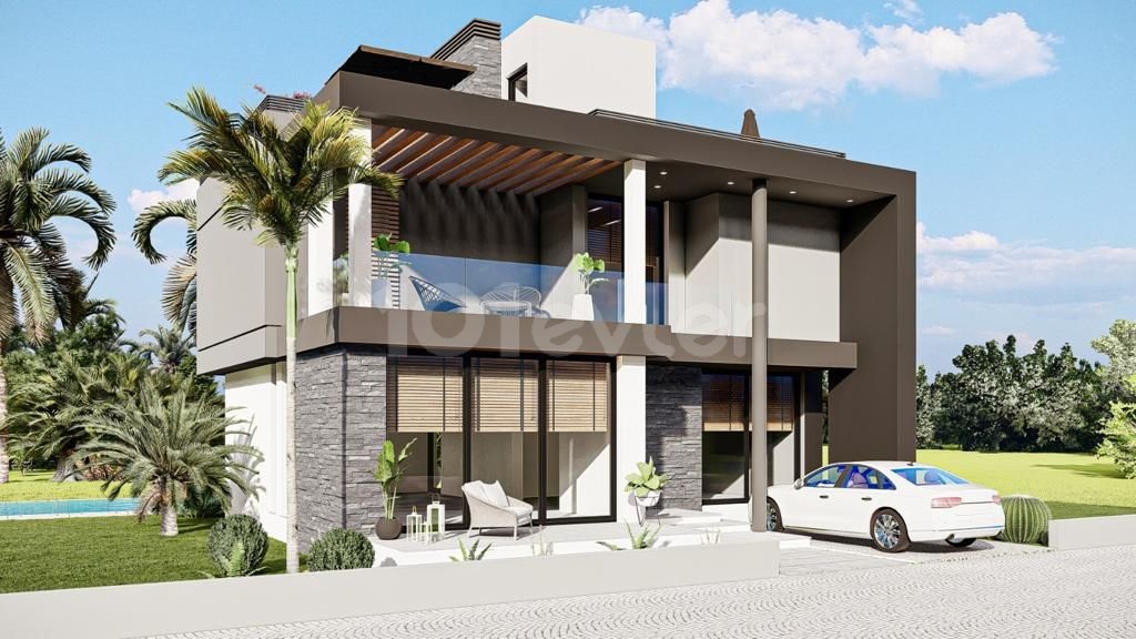 Luxury 3+1 villas for sale in Karşıyaka