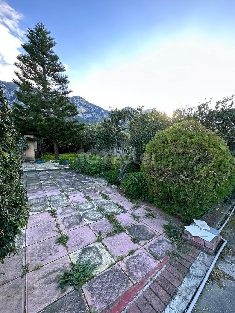  2+1 freistehende Villa mit Garten zu verkaufen in Lapta