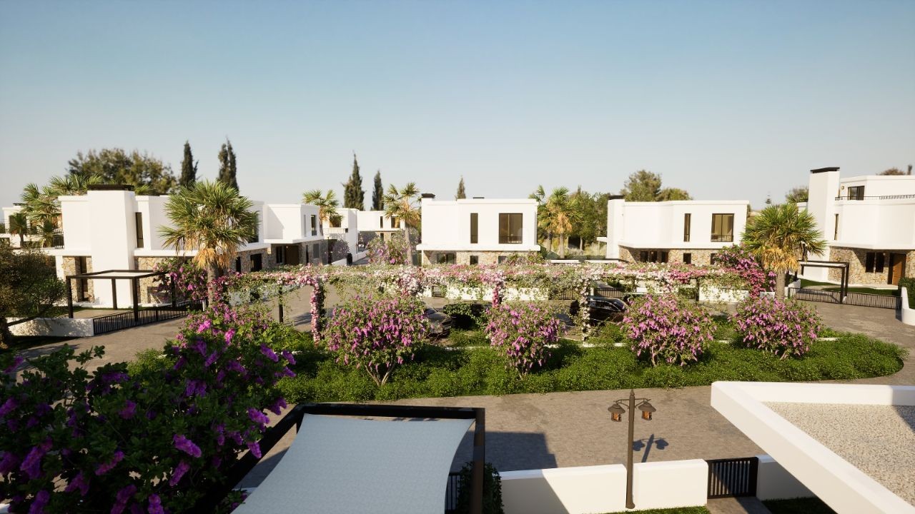 3+1 and 4+1 villas for sale in Edremit, Kyrenia
