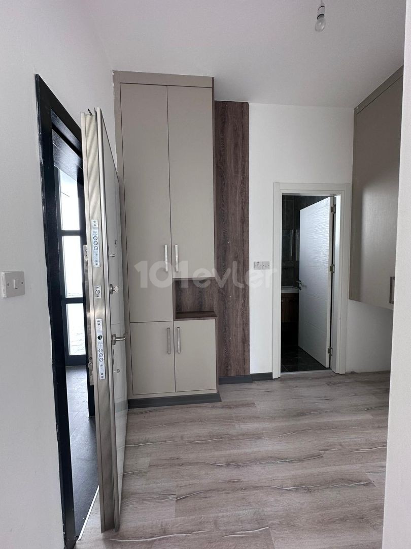 2+1 apartment with garden for sale in Ozanköy