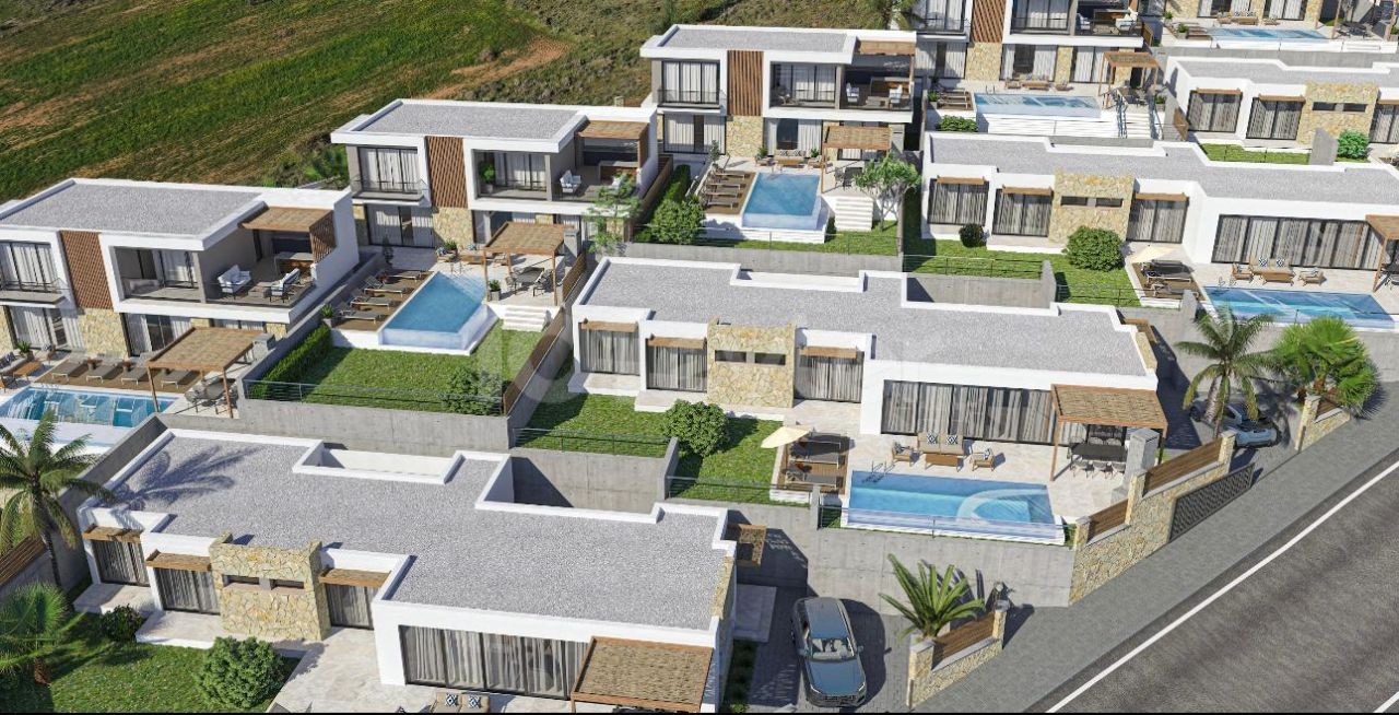 Luxury new 3+1 villas for sale in Lefke, Cengizkoy