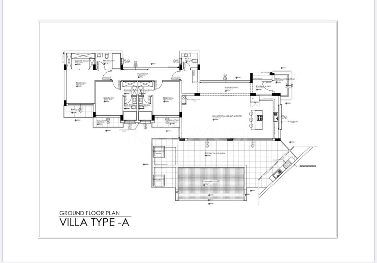 Luxuriöse neue 3+1 Villen zu verkaufen in Cengizkoy, Lefke