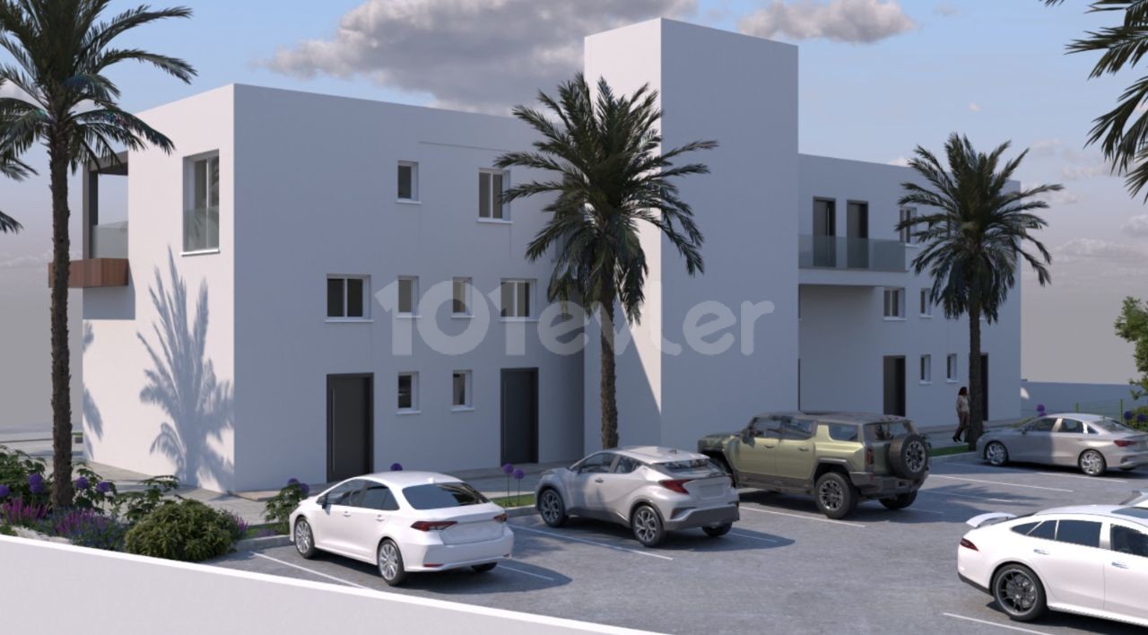 50 m2 Shops for Sale Project on the Street in Lapta, Kyrenia