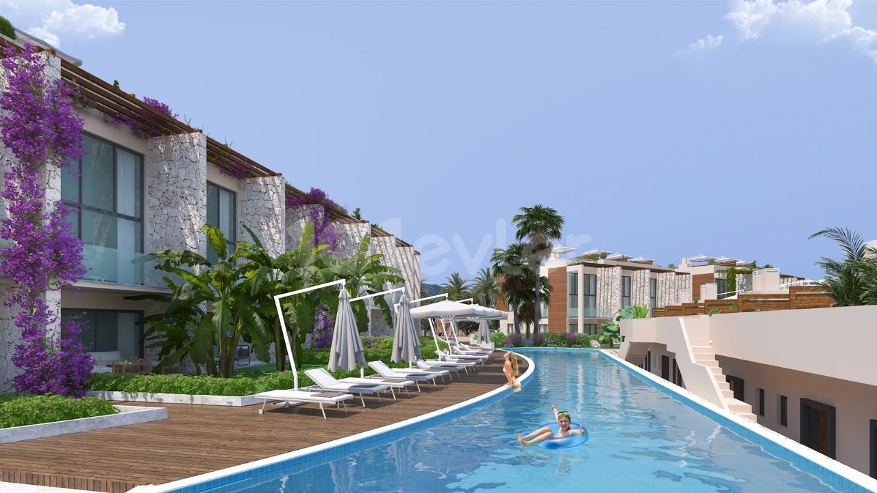 Last 1+0 Apartments in Kyrenia Esentepe within Walking Distance to the Sea 