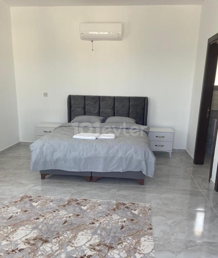 4+1 duplex villa for daily rent in Çatalkoy