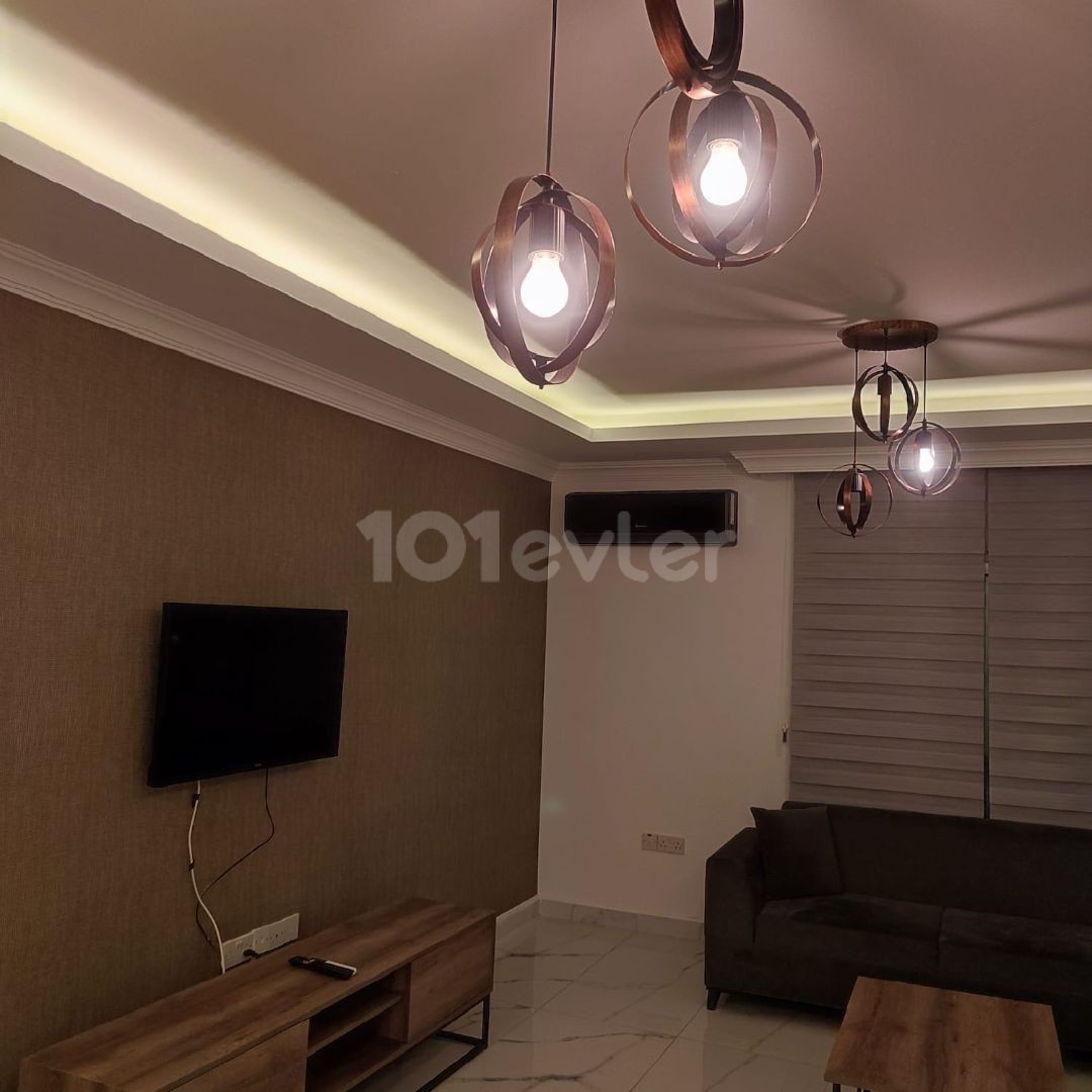 1+1 luxury apartment for rent in Kyrenia Center