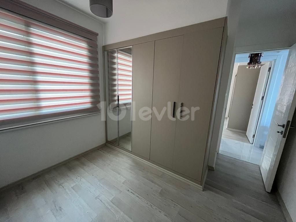 2+1 apartment with garden for sale in Alsancak