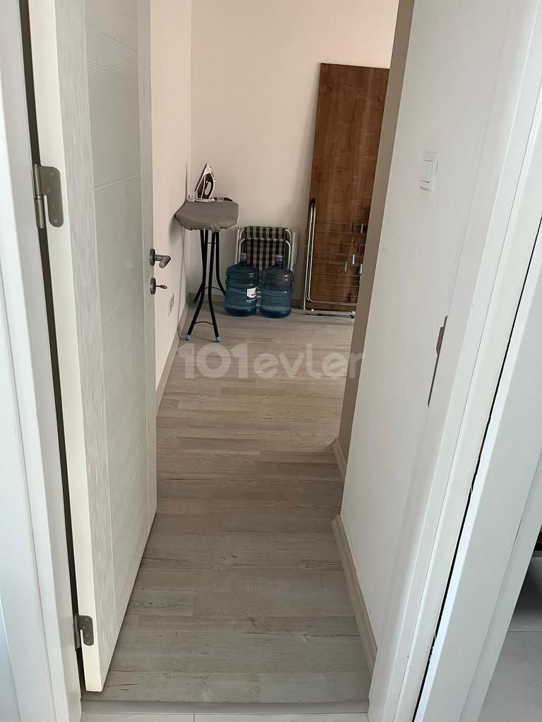 2+1 apartment with garden for sale in Alsancak