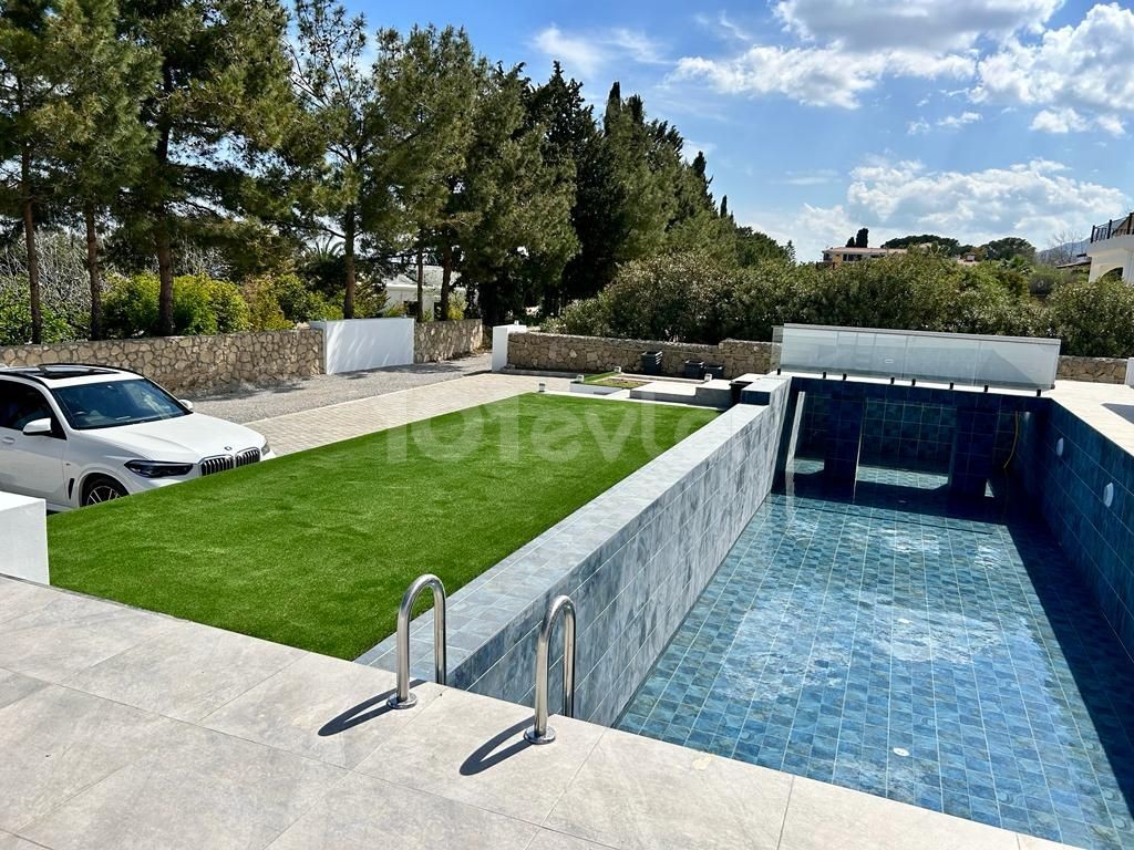 3+1 finished villa for sale in the most luxurious place in Doğanköy