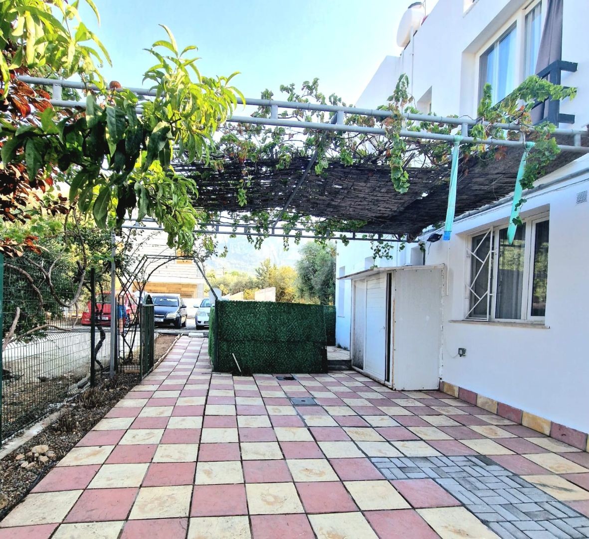 2+1 fully furnished apartment with garden for sale in Zeytinlik