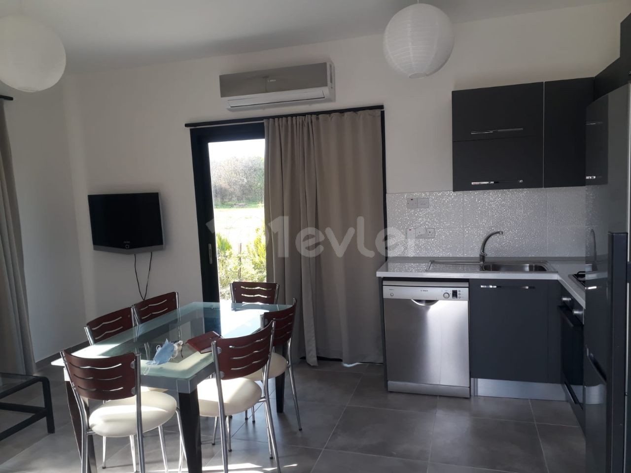 1+1 apartment for rent in Ozankoy