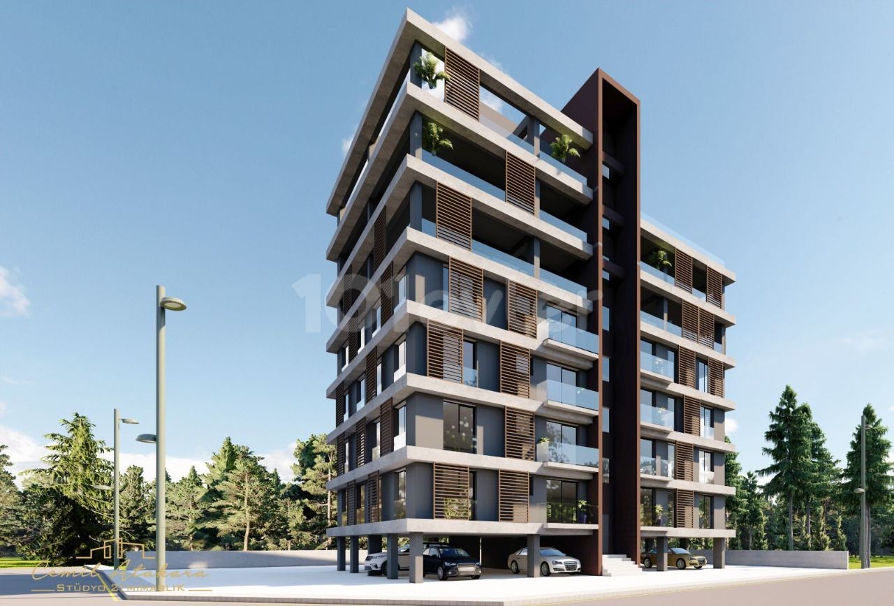 Complete building, 21 apartments for sale in Kyrenia center