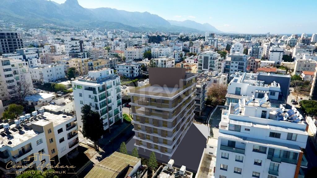 Complete building, 21 apartments for sale in Kyrenia center