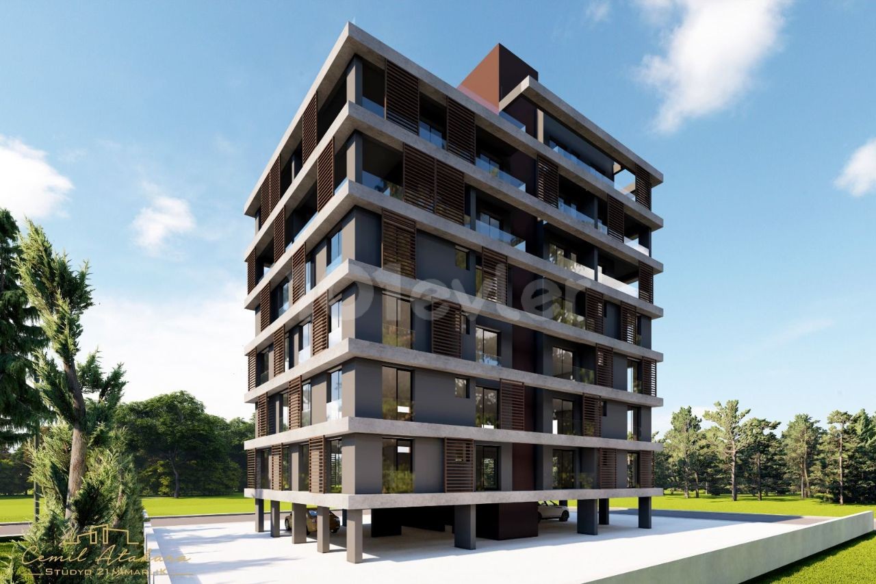 Complete building, 21 apartments for sale in Kyrenia center