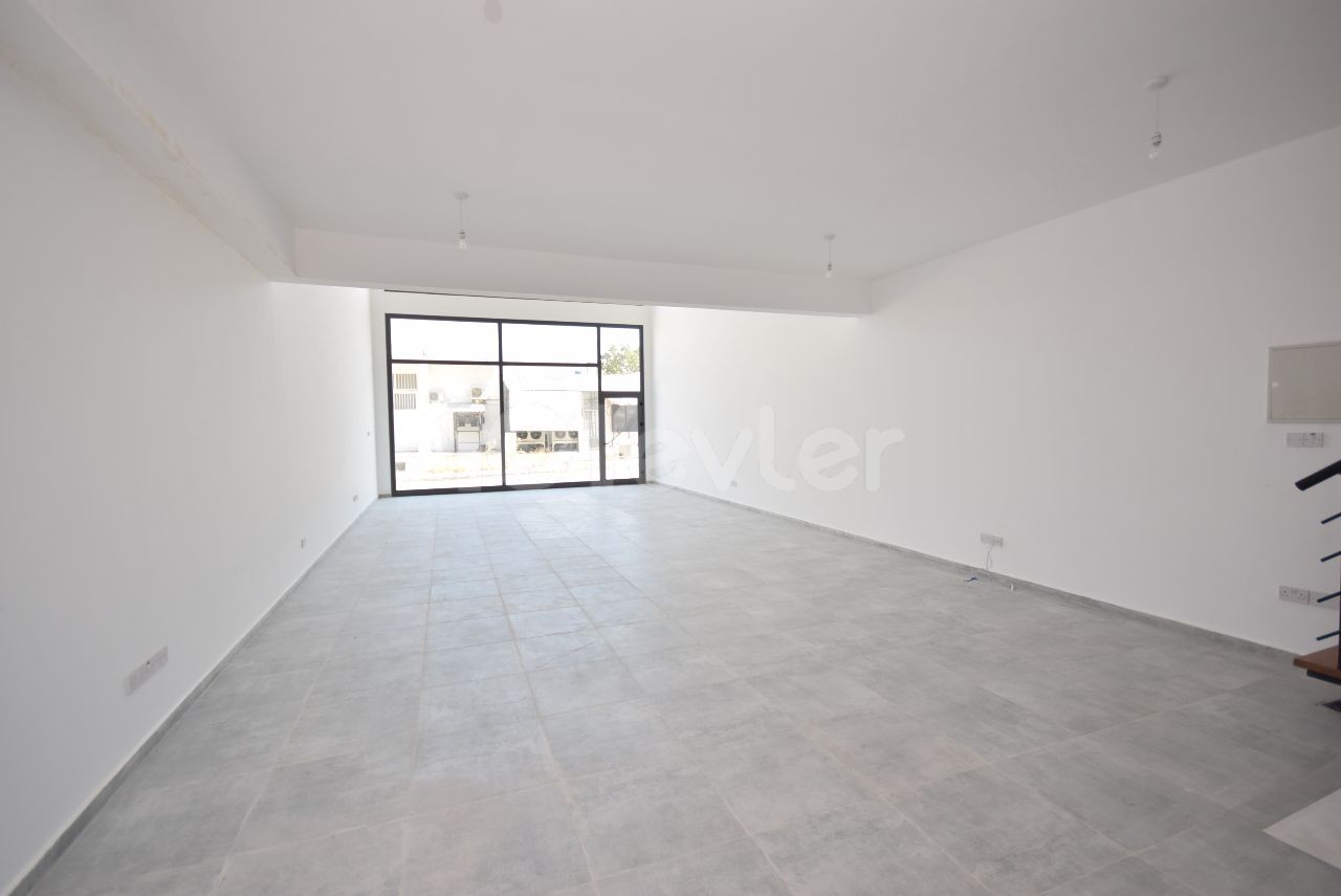 150 m² Shop for Rent with Mezzanine Floor in a New Building 200 M from Girne Karaoğlanoğlu Street