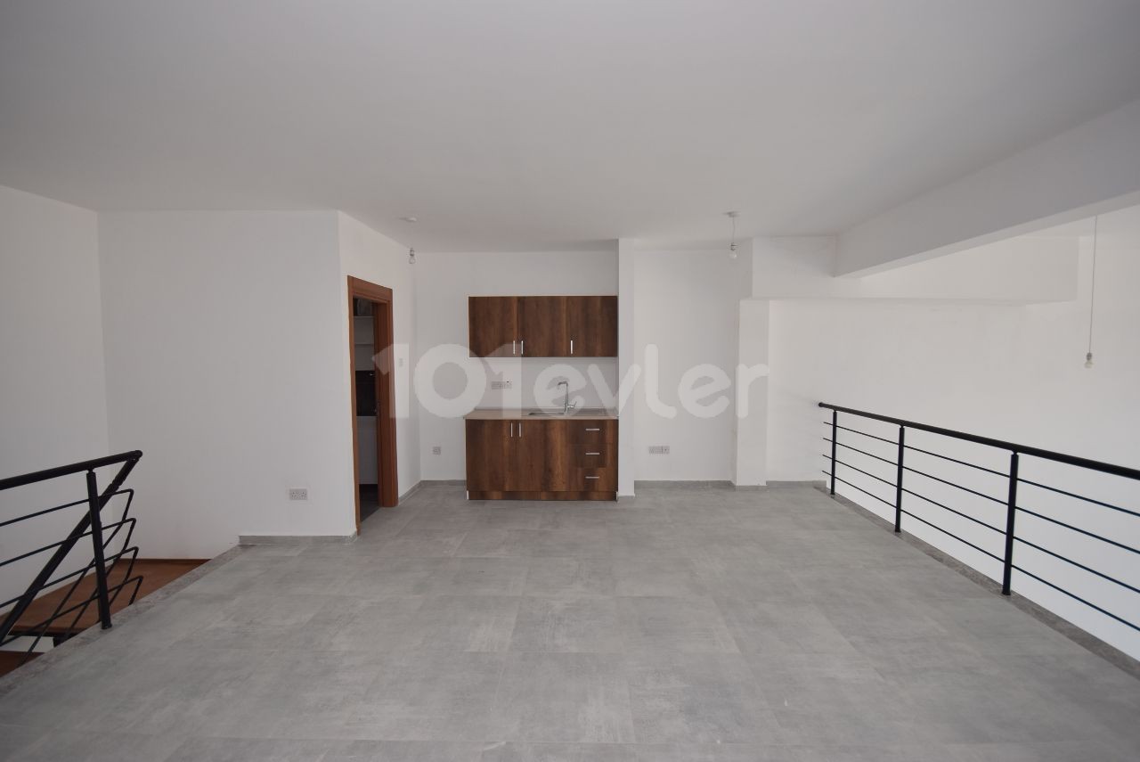 150 m² Shop for Rent with Mezzanine Floor in a New Building 200 M from Girne Karaoğlanoğlu Street