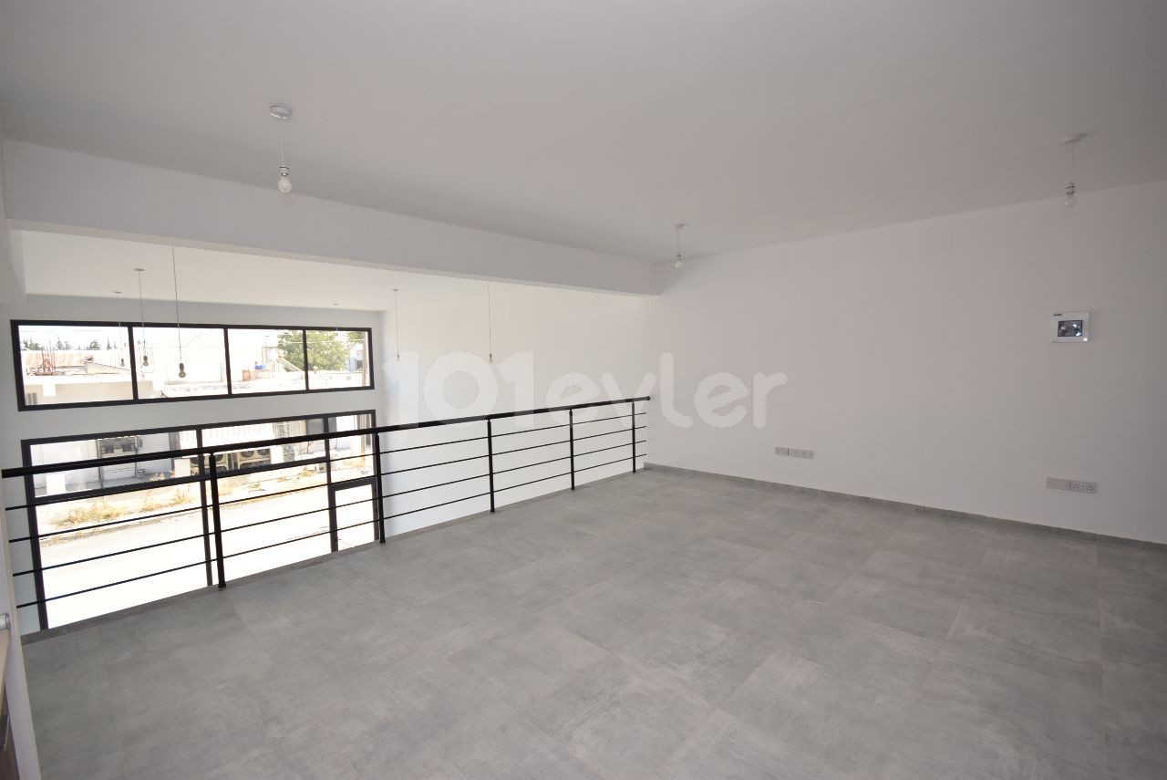 150 m² Shop for Rent with Mezzanine Floor in a New Building 200 M from Girne Karaoğlanoğlu Street