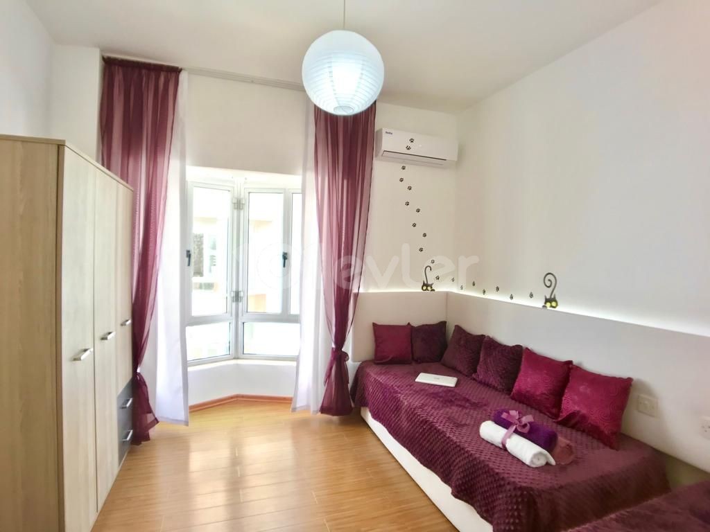 3+1 Luxusapartment zur Miete im Kyrenia Center