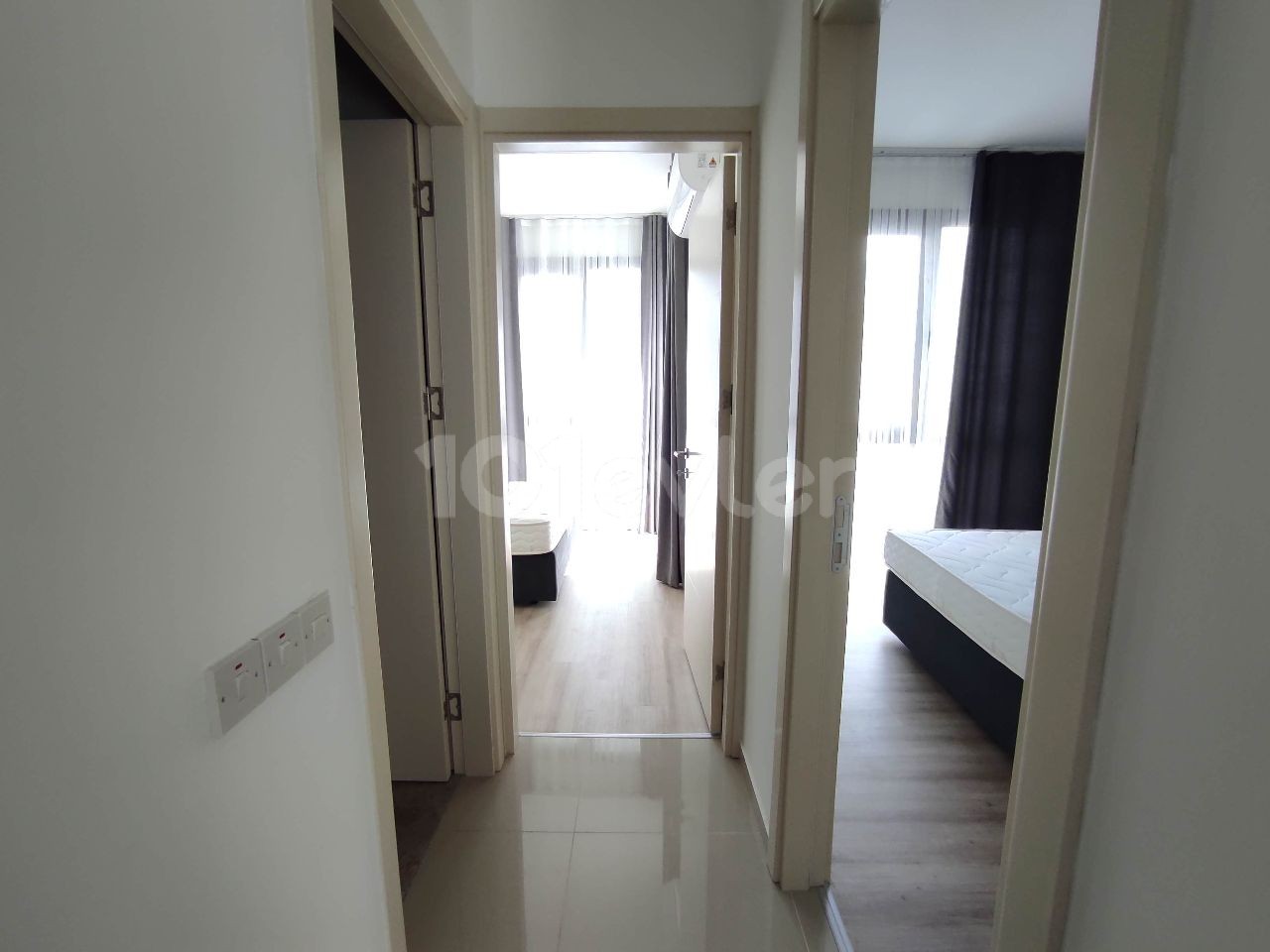 2+1 Flat for Rent in a New Building with Easy Access in Kyrenia Central Location