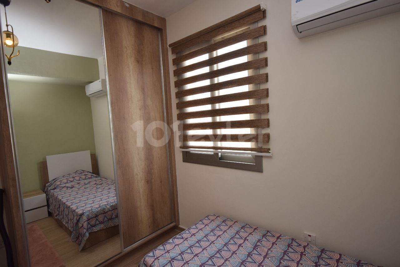 Fully Furnished 2+1 Flat for Rent in Kyrenia Center, Walking Distance to Ecevit Street
