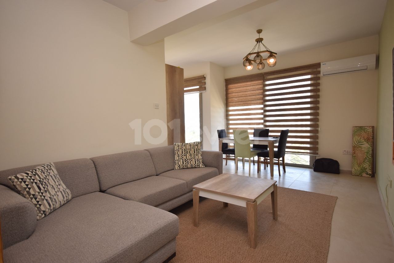 Fully Furnished 2+1 Flat for Rent in Kyrenia Center, Walking Distance to Ecevit Street