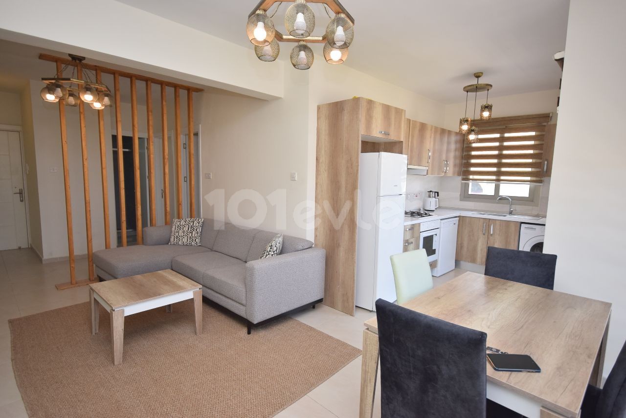 Fully Furnished 2+1 Flat for Rent in Kyrenia Center, Walking Distance to Ecevit Street