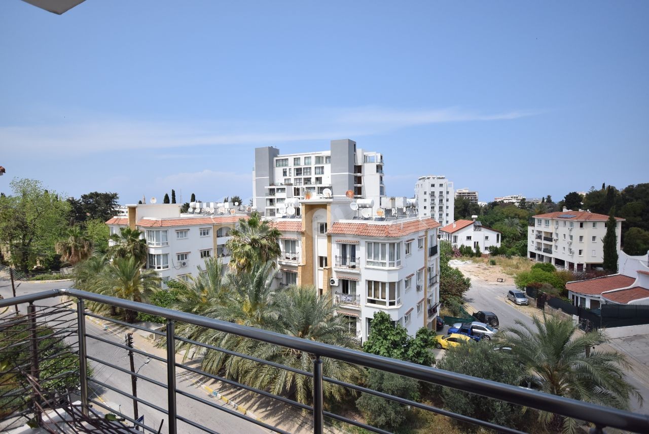 Fully Furnished 2+1 Flat for Rent in Kyrenia Center, Walking Distance to Ecevit Street