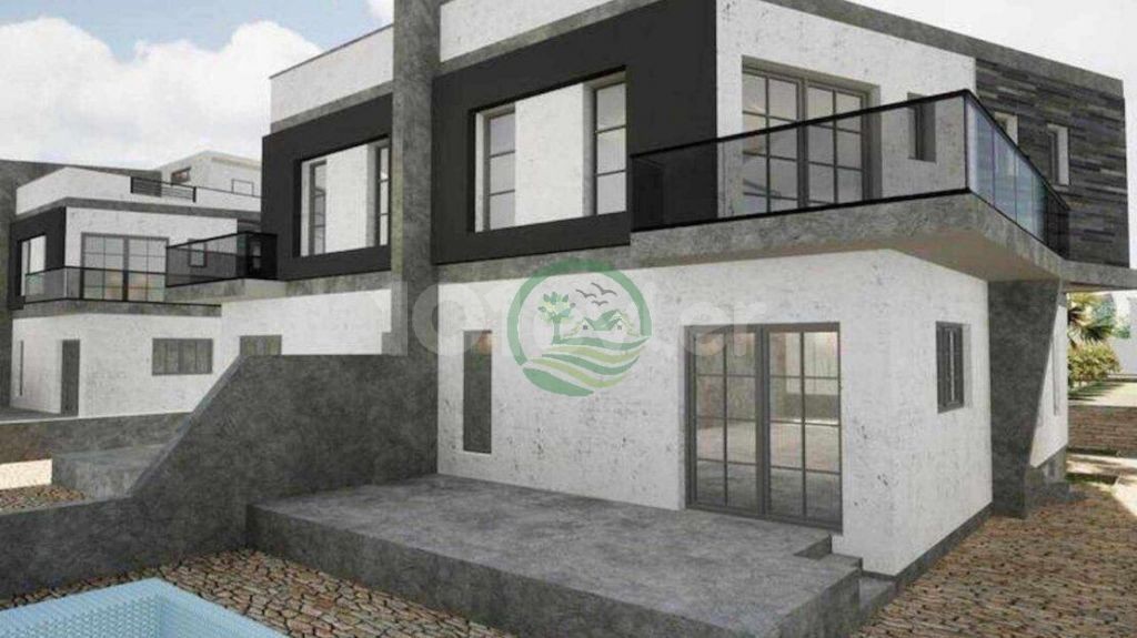 MODERN 3+1 VILLAS WITH/WITHOUT POOL FOR SALE IN İSKELE LONGBEACH