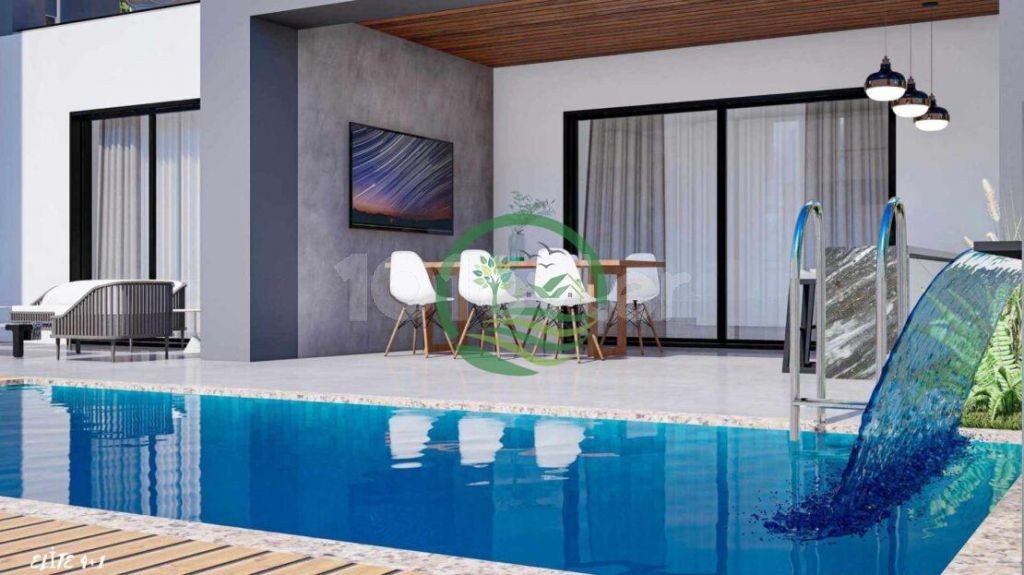 4+1 LUXURIOUS VILLA WITH POOL FOR SALE IN YENİBOĞAZİÇİ