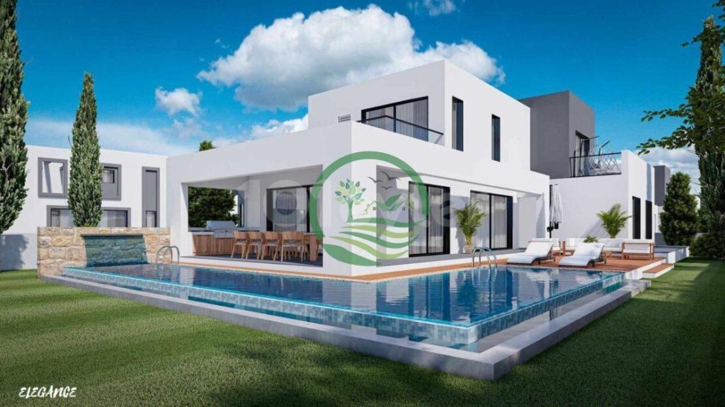 4+1 POOL SUPERLUX VILLA FOR SALE IN YENİBOĞAZİÇİ