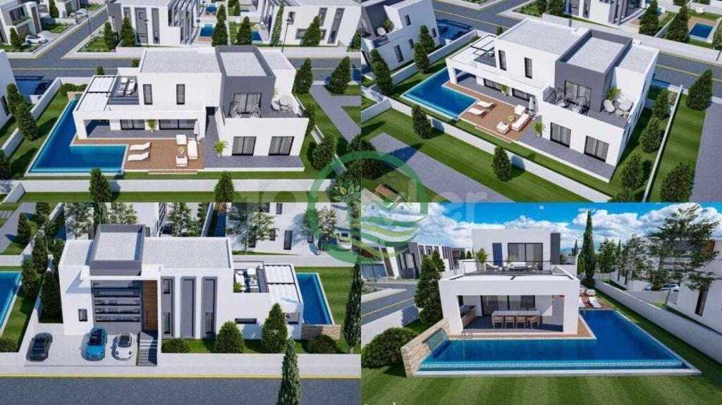 4+1 POOL SUPERLUX VILLA FOR SALE IN YENİBOĞAZİÇİ