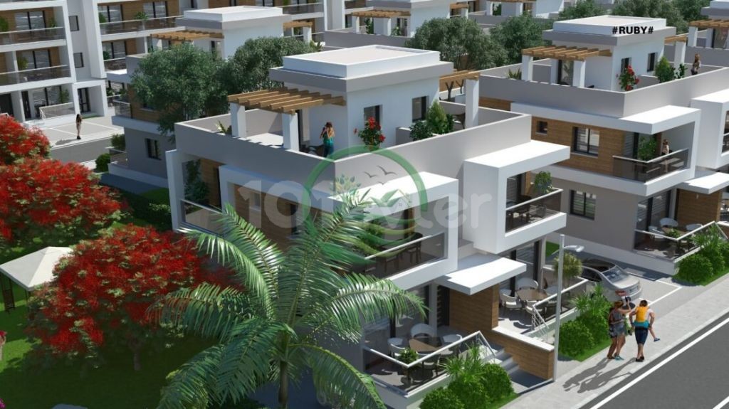 İSKELE-LONGBEACH VILLAS AND FLATS FOR SALE