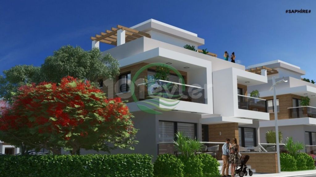 İSKELE-LONGBEACH VILLAS AND FLATS FOR SALE