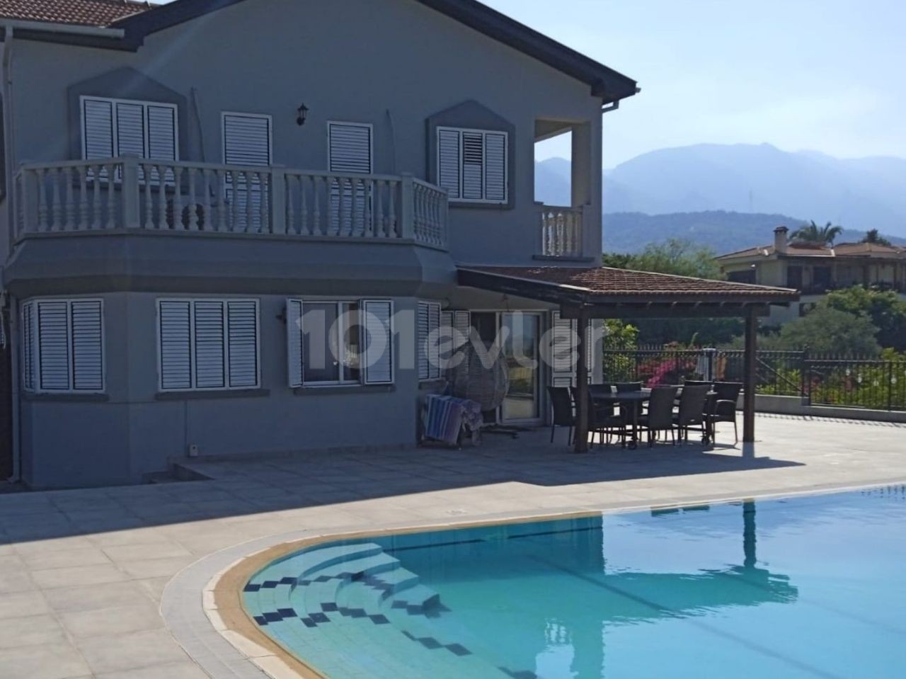 Villa Zum Verkauf Mit Privatem Pool Mit Herrlichem Blick Auf Kyrenia Olivenhain ** 