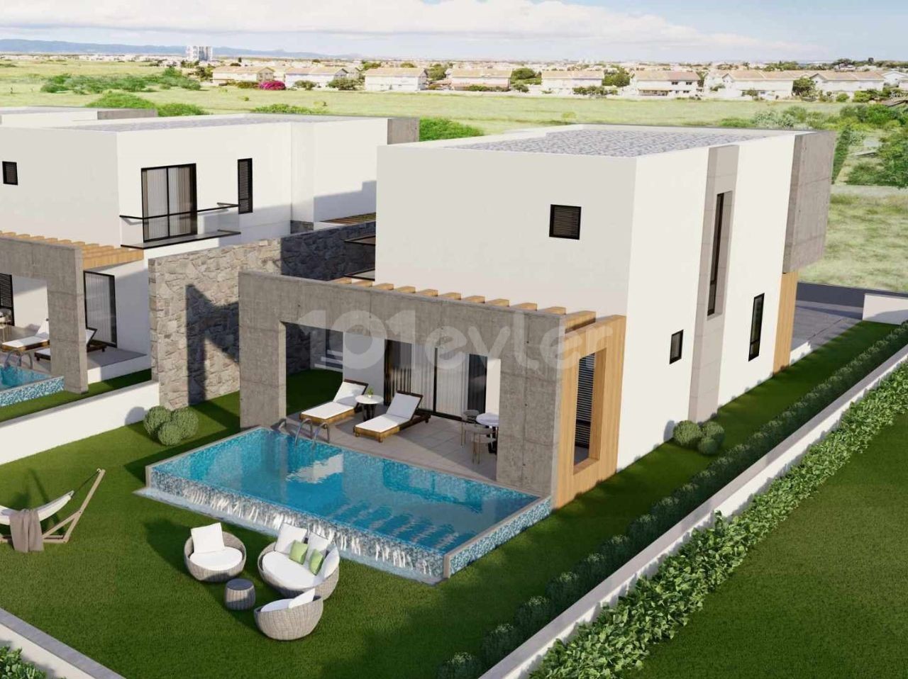 Iskele Longbeach Area Villas With/Without Pool Within Walking Distance To The Sea