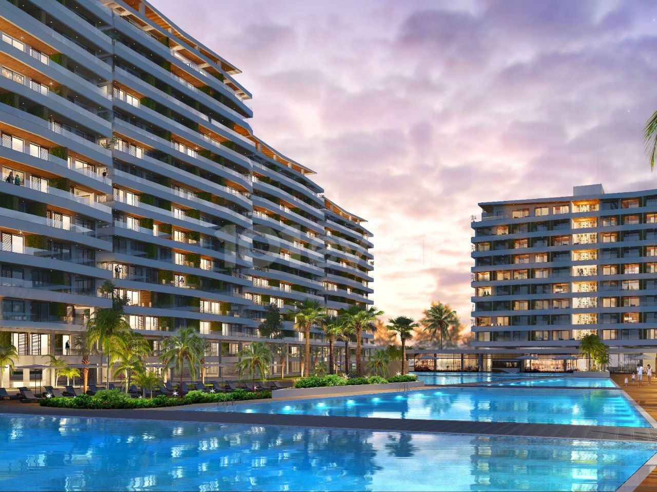 2+1 Luxurious Flats For Sale In Iskele Longbeach Region