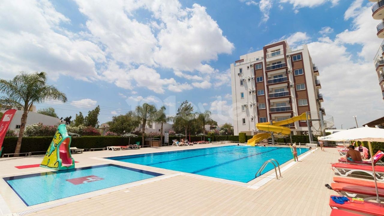 İSKELE LONGBEACH REGION DEED FINISHED STUDIO FLAT FOR SALE