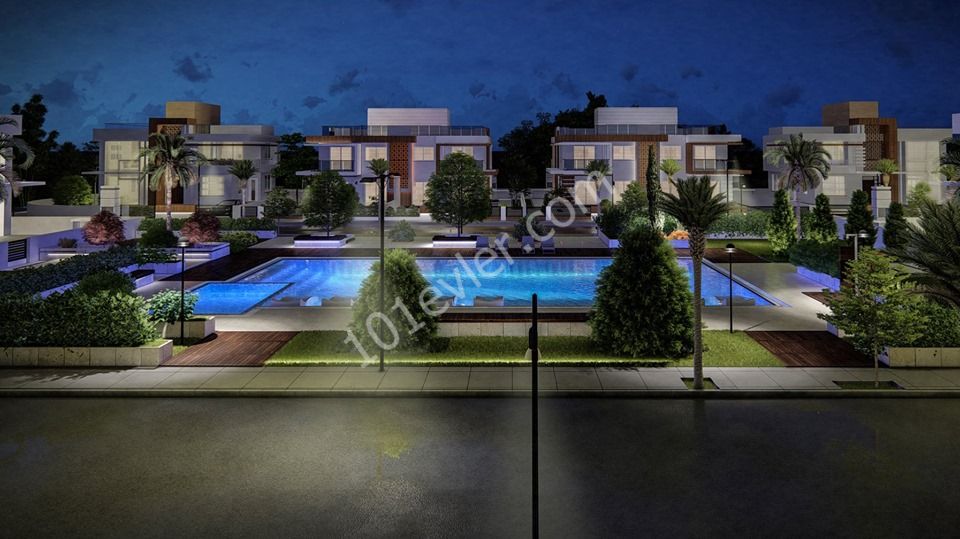 Detached and Twin Villas for Sale in Salamis Region For information:05338867072 ** 