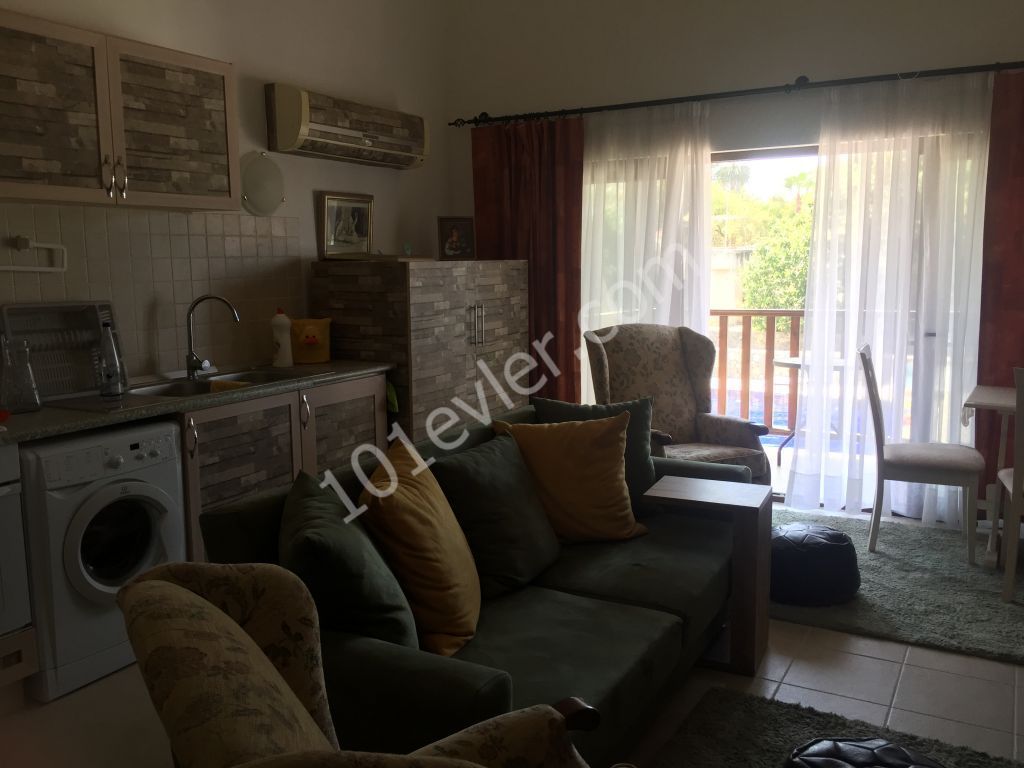 KYRENIA/OZANKOY VILLAGE 2 BEDROOM FULLY FURNISH APARTMENT Turkish Title , VAT is paid