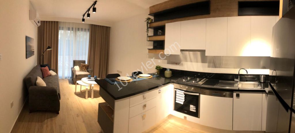 Girne Ozanköy de Lüx 1+1 Full Eşyallı   kiralık daire!!!!