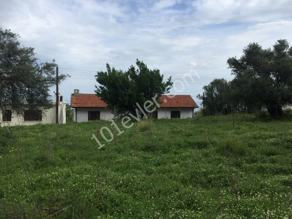 KYRENIA/Karşıyaka village around 2.5 Dönüms of PLOT with excellent sea and mountain views