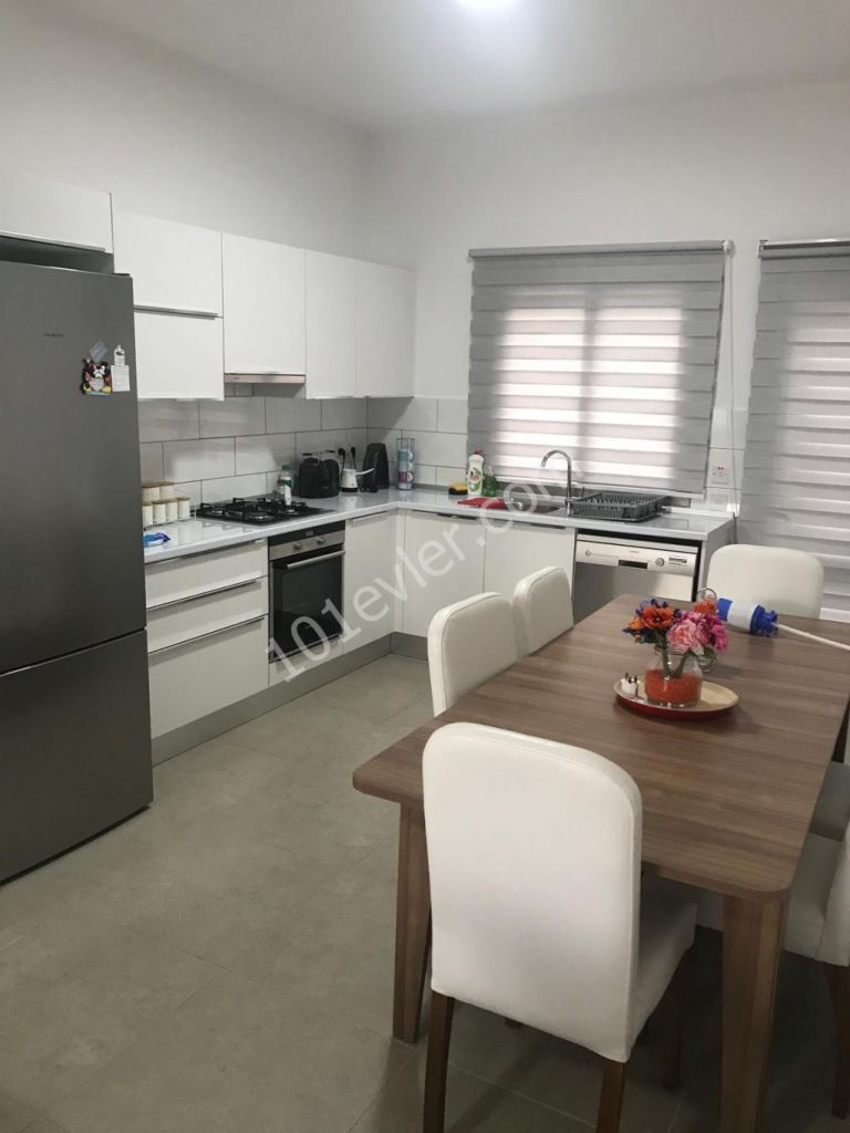 2 + 1 DETACHED HOUSE WITH POOL IN A DECENT PROJECT IN KYRENIA ALSANCAK ( rental yield of 450 pounds) ** 