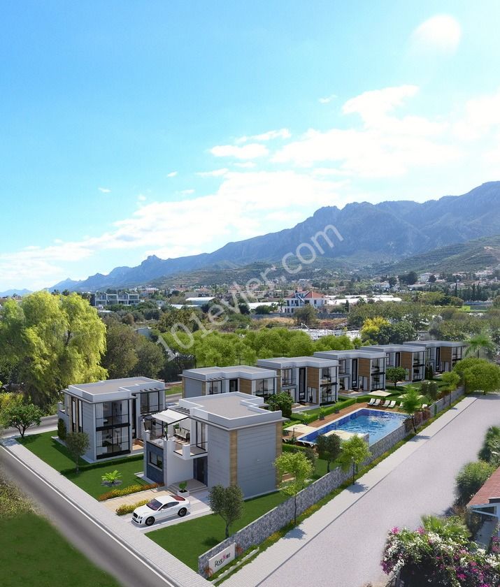 KYRENIA ALSANCAK 3+1 NEW APARTMENT WITH POOL NEAR LIVING AREAS ** 