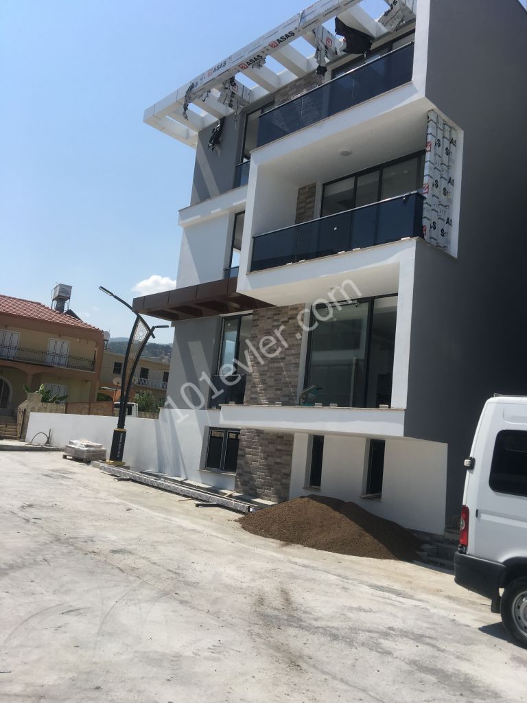 APARTMENTS WITH 1 + 1 LOFT ARCHITECTURE and VERY SPECIAL ARCHITECTURE WITH CENTRAL HEATING / COOLING SYSTEM IN KYRENIA, LAPTA - PRODUCED WITH THE CITTAASLOW CONCEPT ** 