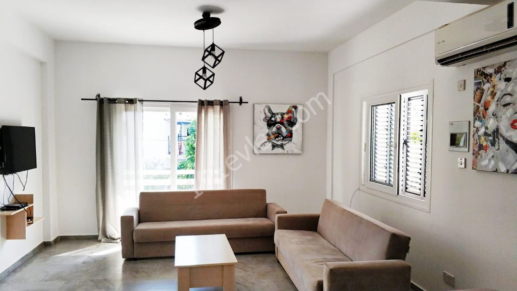 2 BEDROOM APARTMENT FLAT ıin ALSANCAK WITH FURNITURE & COMMUNAL SWIMMING POOL 