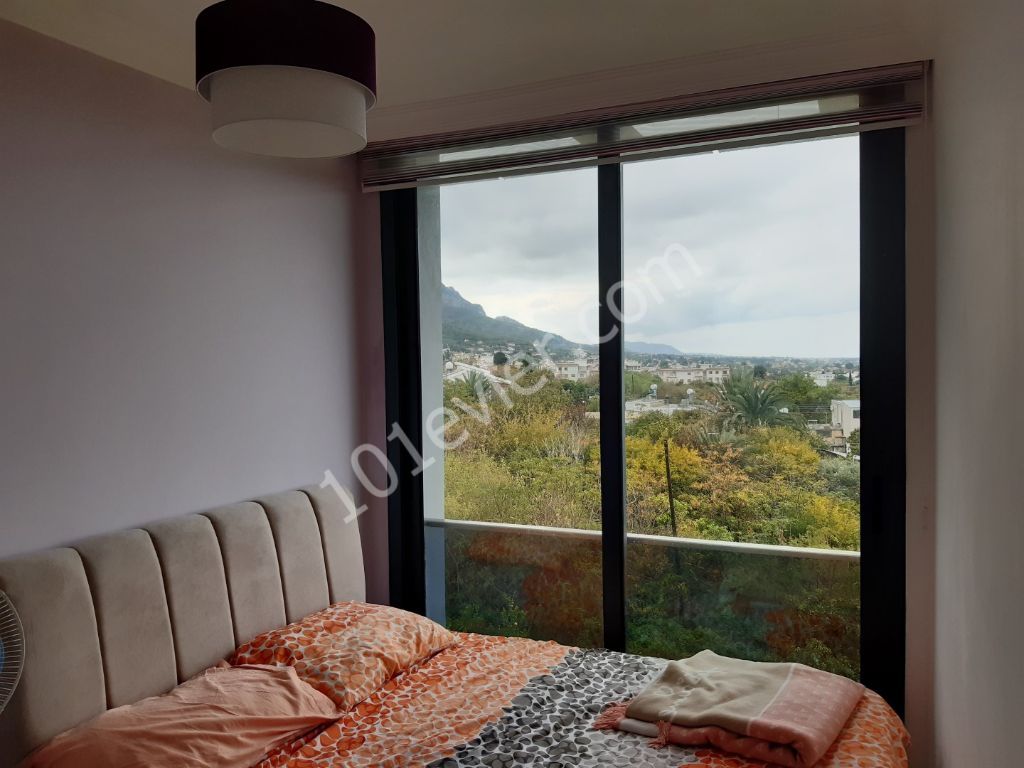 KTENIA, Lapta 2+1 PENTHOUSE IN BLUE COVE RESIDANCE WITH EXCELLENT PANAROMIC SEA AND MOUNTAIN VIEWS