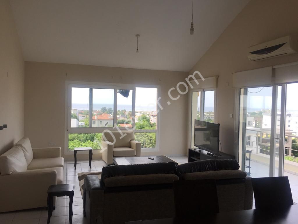 Penthouse To Rent in Alsancak, Kyrenia